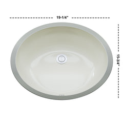 Undercounter Ceramic Sink  6003 1916