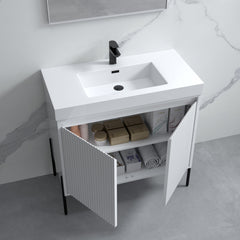 002 Series–36 Inch Bathroom Vanity Set