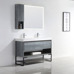 015 Series–48 Inch Double Bathroom Vanity Set