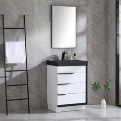 024 Series–24 Inch Single Bathroom Vanity Set