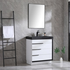 024 Series–30 Inch Single Bathroom Vanity Set