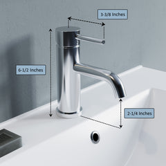 Single Handle Lavatory Faucet - 8001 011