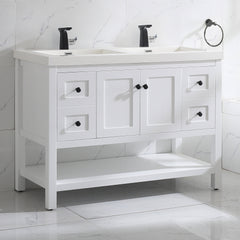 Dowell 48" Bathroom Freestanding Vanity with Two Doors and Two Shelves - 035 48 Series