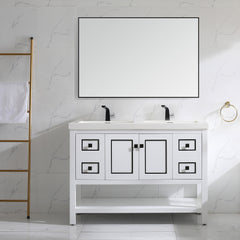 Dowell 48" Bathroom Freestanding Vanity with Two Doors, One Drawer and Two Shelves - 036 48 Series