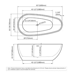 Freestanding bathtubs-074 5928 01