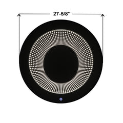 Round Tunnel Look LED Mirror 5006 027 10ML