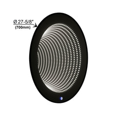 Round Tunnel Look LED Mirror 5006 027 10ML