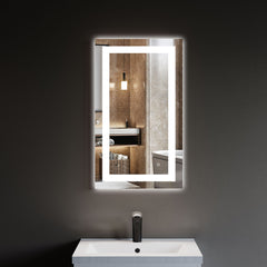 Dowell LED Bathroom Mirror with Adjustable Brightness, Anti-Fog Wall-Mounted Vanity Mirror , Modern Backlit Design - 5008 Series