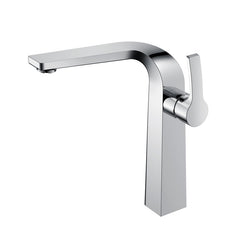 Dowell Modern Tall Vessel Sink Faucet - Single Handle, One Hole Bathroom Vanity Faucet - 8001 020 Series