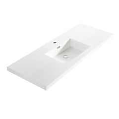 Topmount Bathroom Resin Basin 000 6122BPS