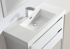 Topmount Bathroom Resin Basin 000 3618BP