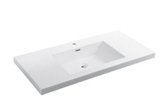 Topmount Bathroom Resin Basin 000 4922BP-S