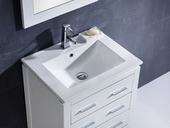 Topmount Bathroom Ceramic Basin 000 2418BT