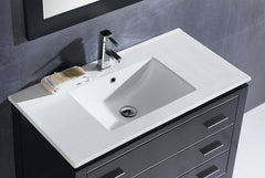 Topmount Bathroom Ceramic Basin 000 3618BT